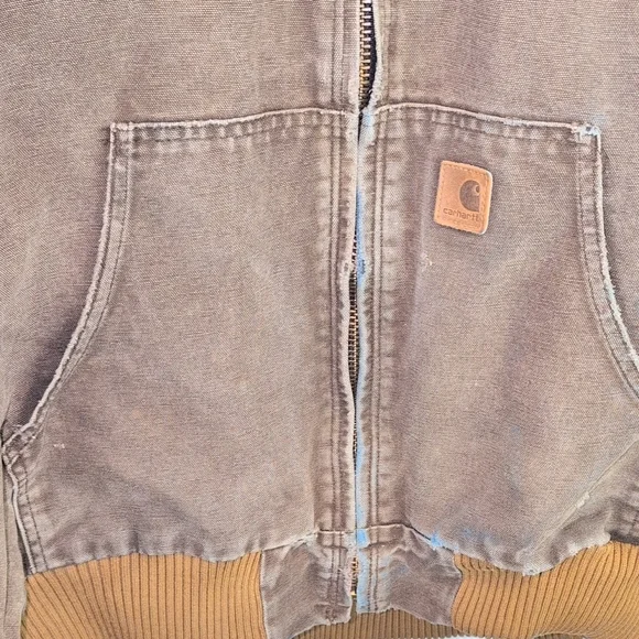 Carhartt Dark Brown Zip-Up Jacket - Picture 5 of 13